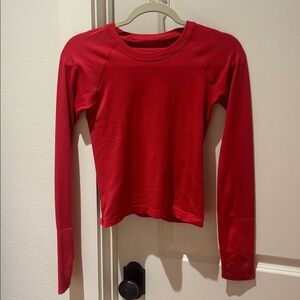 Lululemon Swiftly Tech Long Sleeve Short 2.0